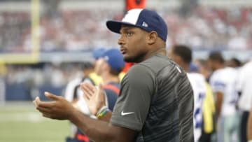 The Dallas Cowboys have released the NFL's first openly gay football player, defensive end Michael Sam and he has issued a statement on his release Mandatory Credit: Matthew Emmons-USA TODAY Sports
