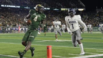 Kansas City Chiefs Draft Prospect: WR Michael Gallup.(Photo by Andy Cross/The Denver Post via Getty Images)