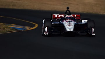 SONOMA, CA - SEPTEMBER 15: Graham Rahal, driver of the #15 Rahal Letterman Lanigan Racing Honda (Photo by Jonathan Moore/Getty Images)