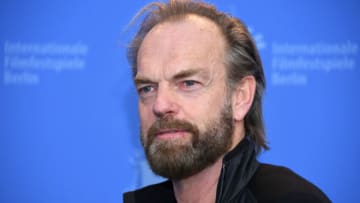BERLIN, GERMANY - FEBRUARY 16: Hugo Weaving poses at the 'Black 47' photo call during the 68th Berlinale International Film Festival Berlin at Grand Hyatt Hotel on February 16, 2018 in Berlin, Germany. (Photo by Pascal Le Segretain/Getty Images)