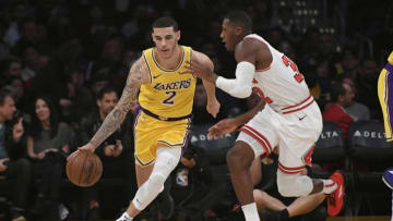 Kris Dunn Lonzo Ball Chicago Bulls (Photo by John McCoy/Getty Images)
