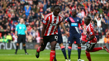 SOUTHAMPTON, UNITED KINGDOM - APRIL 09: Victor Wanyama of Southampton celebrates scoring his team's third goal during the Barclays Premier League match between Southampton and Newcastle United at St Mary's Stadium on April 9, 2016 in Southampton, England. (Photo by Jordan Mansfield/Getty Images)