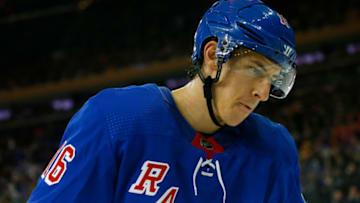 New York Rangers center Ryan Strome Mandatory Credit: Noah K. Murray-USA TODAY Sports