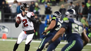 SEATTLE, WA - NOVEMBER 20: Quarterback Matt Ryan