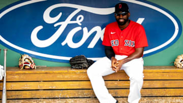 FT. MYERS, FL - MARCH 10: Jackie Bradley Jr. #19 of the Boston Red Sox reacts before a Grapefruit League game against the St. Louis Cardinals on March 10, 2020 at jetBlue Park at Fenway South in Fort Myers, Florida. (Photo by Billie Weiss/Boston Red Sox/Getty Images)