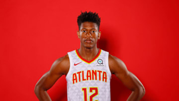 De'Andre Hunter #12 of the Atlanta Hawks (Photo by Kevin C. Cox/Getty Images)