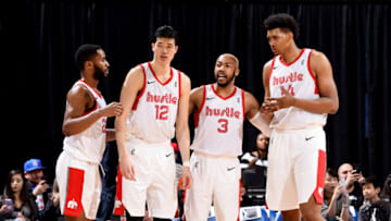 Tarik Phillip Yuta Watanabe Jevon Carter Doral Moore Memphis Grizzlies (Photo by Juan Ocampo/NBAE via Getty Images)