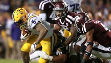 BATON ROUGE, LA - NOVEMBER 25: Derrius Guice