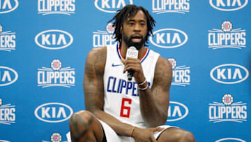 PLAYA VISTA, CA - SEPTEMBER 25: DeAndre Jordan (Photo by Josh Lefkowitz/Getty Images)