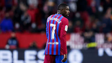 Ousmane Dembele of FC Barcelona. (Photo by David S. Bustamante/Soccrates/Getty Images)