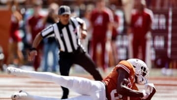 Xavier Worthy, Texas football (Photo by Tim Warner/Getty Images)