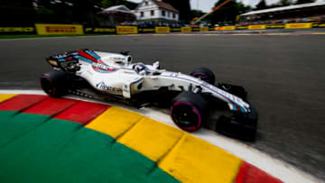 SPA, BELGIUM - AUGUST 26: Felipe Massa of Brazil driving the (19) Williams Martini Racing Williams FW40 Mercedes on track during qualifying for the Formula One Grand Prix of Belgium at Circuit de Spa-Francorchamps on August 26, 2017 in Spa, Belgium. (Photo by Mark Thompson/Getty Images)