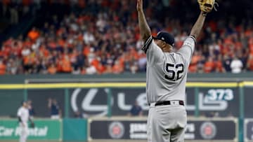 HOUSTON, TX - OCTOBER 21: CC Sabathia (Photo by Elsa/Getty Images)