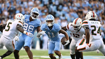 Oct 16, 2021; Chapel Hill, North Carolina, USA; Mandatory Credit: Bob Donnan-USA TODAY Sports