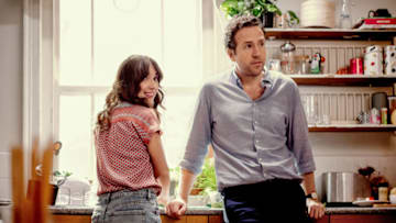 Esther Smith and Rafe Spall in “Trying,” premiering May 1 on Apple TV+. Photo: Apple TV+.