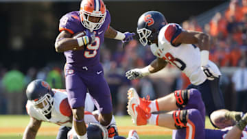 CLEMSON, SC - NOVEMBER 05: Wayne Gallman