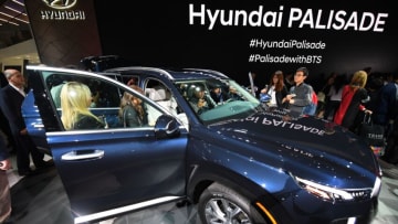 The Hyundai Palisade was unveiled during press preview day at Los Angeles Auto Show on Nov 28, 2018.Usp News Los Angeles Auto Show A Usa Ca
