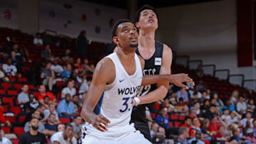 LAS VEGAS, NV - JULY 9: Keita Bates-Diop #33 of the Minnesota Timberwolves. Copyright 2018 NBAE (Photo by Bart Young/NBAE via Getty Images)