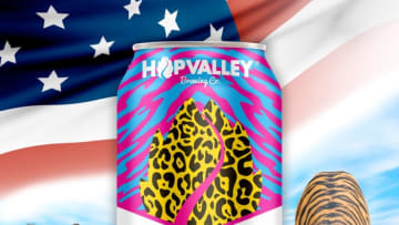 Stash Exotic Hazy Blonde Ale, photo provided Hop Valley Brewing