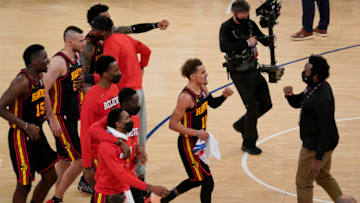 Atlanta Hawks. Mandatory Credit: Seth Wenig/Pool Photo-USA TODAY Sports