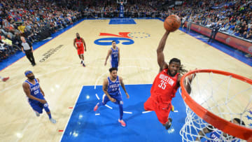 Brooklyn Nets Kenneth Faried. Mandatory Copyright Notice: Copyright 2019 NBAE (Photo by Jesse D. Garrabrant/NBAE via Getty Images)