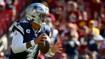 Dak Prescott #4 of the Dallas Cowboys (Photo by Will Newton/Getty Images)