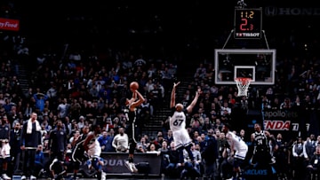 Brooklyn Nets Spencer Dinwiddie. Mandatory Copyright Notice: Copyright 2018 NBAE (Photo by Nathaniel S. Butler/NBAE via Getty Images)