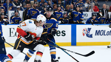 ST. LOUIS, MO - OCTOBER 25: Mark Jankowski