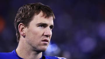 NEW YORK GIANTS EAST RUTHERFORD, NJ - DECEMBER 11: Eli Manning