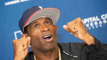Auburn football fans are hopeful that possible flight information for Deion Sanders could lead to a possible hiring as the next head coach Mandatory Credit: The Clarion-Ledger
