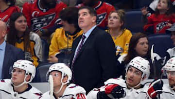 Peter Laviolette, Washington Capitals Mandatory Credit: Christopher Hanewinckel-USA TODAY Sports