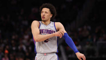 Cade Cunningham #2 of the Detroit Pistons (Photo by Gregory Shamus/Getty Images)
