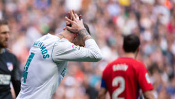 MADRID, SPAIN - APRIL 8: Sergio Ramos,