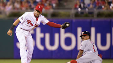 PHILADELPHIA, PA - SEPTEMBER 25: Wilmer Difo