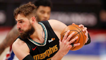 Jonas Valanciunas, Memphis Grizzlies Mandatory Credit: Raj Mehta-USA TODAY Sports