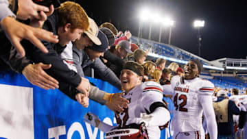 South Carolina football linebacker Stone Blanton. Mandatory Credit: Jordan Prather-USA TODAY Sports