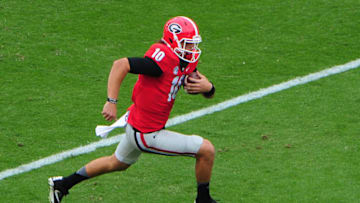 ATHENS, GA - OCTOBER 15: Jacob Eason