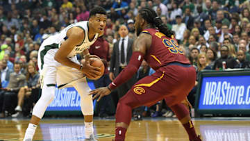 MILWAUKEE, WI - OCTOBER 20: Giannis Antetokounmpo