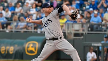 KANSAS CITY, MO - AUGUST 29: Alex Cobb