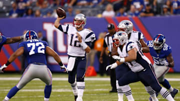 EAST RUTHERFORD, NJ - SEPTEMBER 01: Tom Brady