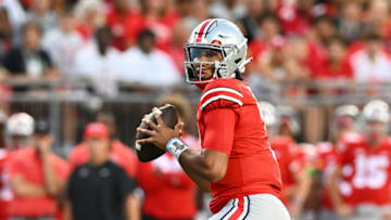 2023 NFL Mock Draft, C.J. Stroud. (Photo by Ben Jackson/Getty Images)