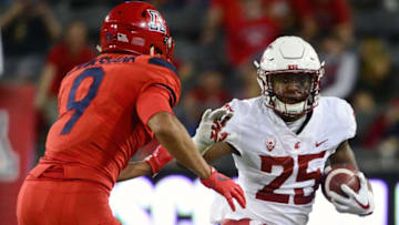 TUCSON, AZ - OCTOBER 28: Running back Jamal Morrow