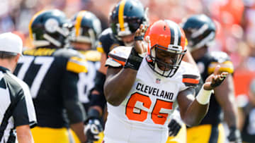 CLEVELAND, OH - SEPTEMBER 10: Defensive tackle Larry Ogunjobi