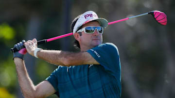 HONOLULU, HI - JANUARY 08: Bubba Watson of the United States plays a shot during a practice round ahead of the Sony Open In Hawaii at Waialae Country Club on January 8, 2019 in Honolulu, Hawaii. (Photo by Kevin C. Cox/Getty Images)