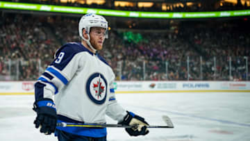 Winnipeg Jets, Andrew Copp (9). Mandatory Credit: Brace Hemmelgarn-USA TODAY Sports