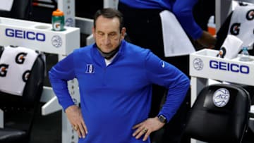 Duke basketball head coach Mike Krzyzewski (Photo by Jared C. Tilton/Getty Images)