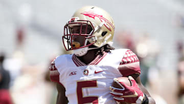 TALLAHASSEE, FL - APRIL 8: Wide Receiver Da'Vante Phillips