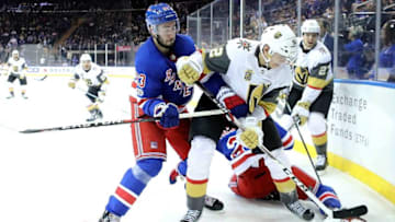 NEW YORK, NY - OCTOBER 31: Mika Zibanejad