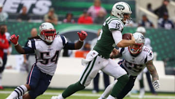 EAST RUTHERFORD, NJ - OCTOBER 15: Quarterback Josh McCown (Photo by Al Bello/Getty Images)