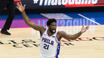 Joel Embiid, Sixers Mandatory Credit: Bill Streicher-USA TODAY Sports